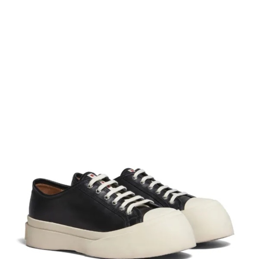 Marni Black and Cream Pablo Sneakers - Picture 6 of 8